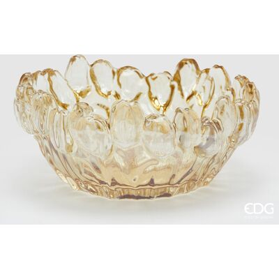 EDG Enzo De Gasperi Vaso Tulipano H 12 Cm D 30 Cm Vetro Scatola Bianca Yellow EDG Enzo De Gasperi Vaso Tulipano H 12 Cm D 30 Cm Vetro Scatola Bianca Yellow