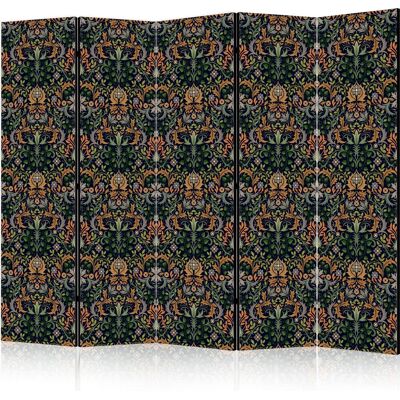 ARTGEIST Paravento Decorativo Audace Vintage Tessuto Legno 225x172 Cm ARTGEIST Paravento Decorativo Audace Vintage Tessuto Legno 225x172 Cm