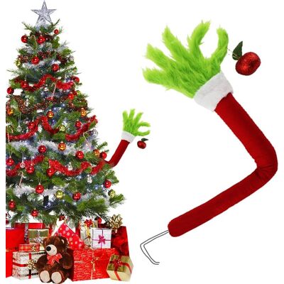 Neptune Braccio Del Grinch - Decorazione Per Albero Di Natale - Mano Del Grinch - Ornamento Per Albero Di Natale - Graziosa Decorazione Festiva Neptune Braccio Del Grinch - Decorazione Per Albero Di Natale - Mano Del Grinch - Ornamento Per Albero Di Natale - Graziosa Decorazione Festiva