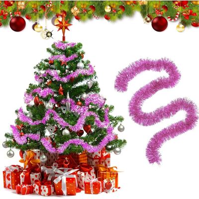 Neptune Confezione Da 10 Ghirlande Natalizie Rosa Lucide, Ghirlande Metalliche Scintillanti, Ghirlande Per Albero Di Natale, Ghirlande Natalizie Metalliche, Decorazioni Sospese Per Albero Di Natale, Matrimoni Neptune Confezione Da 10 Ghirlande Natalizie Rosa Lucide, Ghirlande Metalliche Scintillanti, Ghirlande Per Albero Di Natale, Ghirlande Natalizie Metalliche, Decorazioni Sospese Per Albero Di Natale, Matrimoni