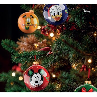 Egan Pallina Natale Disney Winter Magic Mickey 8 Cm Egan Pallina Natale Disney Winter Magic Mickey 8 Cm