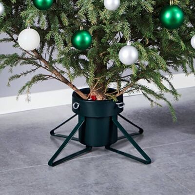 Supporto per albero di Natale nero vidaXL - Base stabile per albero Supporto per albero di Natale nero vidaXL - Base stabile per albero