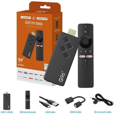 LIIYIELA Fire Tv Stick G96 H313 2gb + 16gb Dual-band Android 13 Wifi Tv Stick Con Funzionalità Multimediali E Telecomando Vocale LIIYIELA Fire Tv Stick G96 H313 2gb + 16gb Dual-band Android 13 Wifi Tv Stick Con Funzionalità Multimediali E Telecomando Vocale