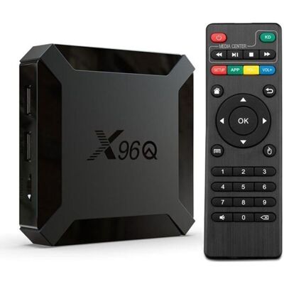LIIYIELA X96q Android Tv Box, Smart Tv Box Con Wifi (1+8gb) E Allwinner H313 Tv Box, Android 10.0, Supporta Contenuti Multimediali 4k Hd LIIYIELA X96q Android Tv Box, Smart Tv Box Con Wifi (1+8gb) E Allwinner H313 Tv Box, Android 10.0, Supporta Contenuti Multimediali 4k Hd