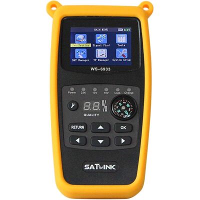 OEM Ws6933 Puntatore Satellitare Per Transponder Dvb-s/dvb-s2 Hd Nero OEM Ws6933 Puntatore Satellitare Per Transponder Dvb-s/dvb-s2 Hd Nero