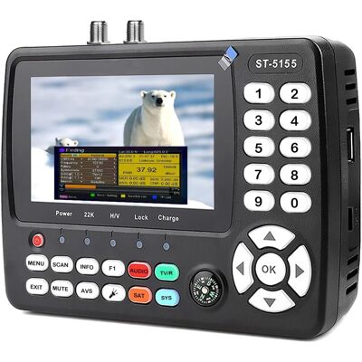 OEM Puntatore Satellitare Combinato St-5155 Dvb-s2/s/s2x/t2/t/c, Rilevatore Di Segnale Tv Satellitare H.264/265 A 10 Bit, Ricevitore Satellitare Con Unicable/scr/dcss OEM Puntatore Satellitare Combinato St-5155 Dvb-s2/s/s2x/t2/t/c, Rilevatore Di Segnale Tv Satellitare H.264/265 A 10 Bit, Ricevitore Satellitare Con Unicable/scr/dcss