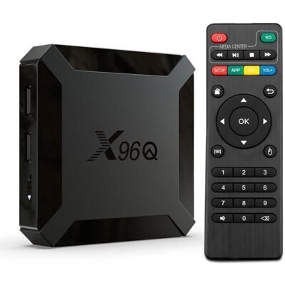 LIIYIELA Box Iptv Android 10.0 X96q H313 Quad Core 2gb+16gb Rom 4k Wifi 2.4ghz Mini Smart Tv Box Lettore Multimediale LIIYIELA Box Iptv Android 10.0 X96q H313 Quad Core 2gb+16gb Rom 4k Wifi 2.4ghz Mini Smart Tv Box Lettore Multimediale