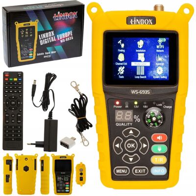 OEM Anteprima Del Misuratore Satellitare Linbox Ws-6935 Dvb-s2 OEM Anteprima Del Misuratore Satellitare Linbox Ws-6935 Dvb-s2