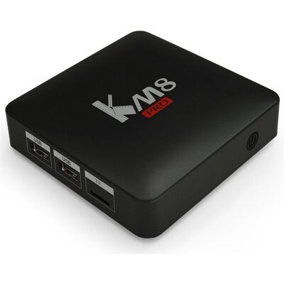 TRADE SHOP TRAESIO - Wingogo Km8 Pro Amlogic S912 Ott Box Octa Core Android 6.0 2g + 8g Smart - TRADE SHOP TRAESIO - Wingogo Km8 Pro Amlogic S912 Ott Box Octa Core Android 6.0 2g + 8g Smart -