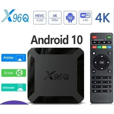 LIIYIELA X96q Smart Tv Box Wifi 4k 2g + 16go Tv Box Multimediale Android 10 LIIYIELA X96q Smart Tv Box Wifi 4k 2g + 16go Tv Box Multimediale Android 10