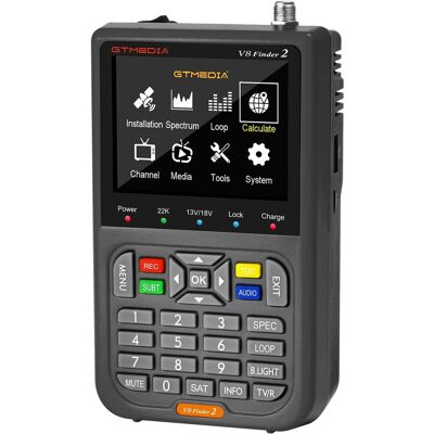 OEM V8 Finder2 Puntatori Satellitari Sat Finder Meter Localizzatore Di Segnale Satellitare Digitale Per Impostazione Parabola Satellitare Dvb-s2x/s2/s, Lcd Da 3,5" Hd H.264 7,4 V/4000 Mah OEM V8 Finder2 Puntatori Satellitari Sat Finder Meter Localizzatore Di Segnale Satellitare Digitale Per Impostazione Parabola Satellitare Dvb-s2x/s2/s, Lcd Da 3,5" Hd H.264 7,4 V/4000 Mah