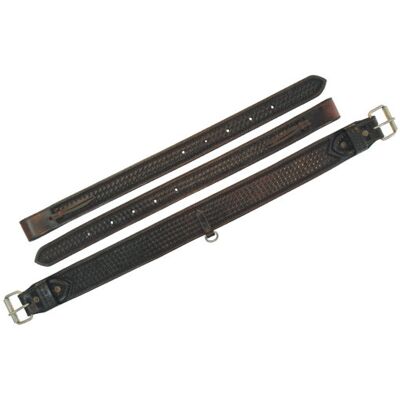 LAKOTA Sottopancia Posteriore Per Sella Western In Cuoio Con Lavorazione Basket: Taglia Unica, Cognac Marrone Chiaro Naturale LAKOTA Sottopancia Posteriore Per Sella Western In Cuoio Con Lavorazione Basket: Taglia Unica, Cognac Marrone Chiaro Naturale