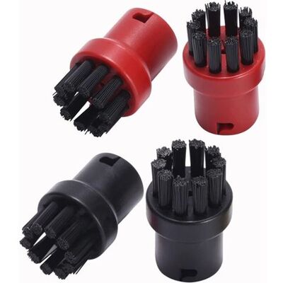 OEM Set Di Spazzole Manuali Con Setole, Spazzole Rotonde Di Ricambio Per La Pulizia Degli Accessori Della Pulitrice A Vapore Karcher Sc1 Sc2 Sc3 Sc4 Sc5 (rosso + Nero) OEM Set Di Spazzole Manuali Con Setole, Spazzole Rotonde Di Ricambio Per La Pulizia Degli Accessori Della Pulitrice A Vapore Karcher Sc1 Sc2 Sc3 Sc4 Sc5 (rosso + Nero)
