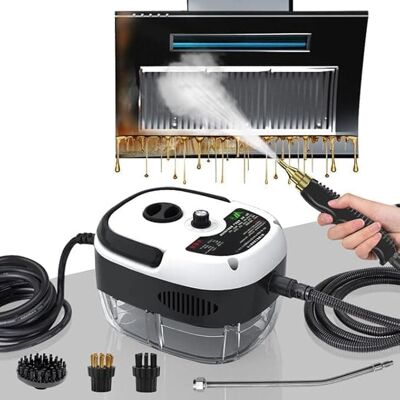 OEM Pulitore A Vapore Portatile Da 2500 W – Pulitore A Vapore A Pressione Con 3 Testine, 6 Impostazioni Di Vapore E Serbatoio Dell'acqua Da 1000 Ml. OEM Pulitore A Vapore Portatile Da 2500 W – Pulitore A Vapore A Pressione Con 3 Testine, 6 Impostazioni Di Vapore E Serbatoio Dell'acqua Da 1000 Ml.