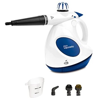 Polti Vaporetto First Pulitore A Vapore Portatile 0,2 L 1000 W Blu, Bianco - Pgeu0011 Polti Vaporetto First Pulitore A Vapore Portatile 0,2 L 1000 W Blu, Bianco - Pgeu0011