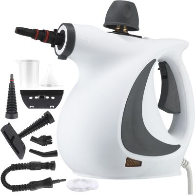 OEM Pulitore A Vapore Portatile Da 1050 W Con Accessori - Pulitore A Vapore Versatile Per Divani, Tappeti, Materassi, Mobili, Automobili, Cucine, Bagni, Pavimenti E Finestre OEM Pulitore A Vapore Portatile Da 1050 W Con Accessori - Pulitore A Vapore Versatile Per Divani, Tappeti, Materassi, Mobili, Automobili, Cucine, Bagni, Pavimenti E Finestre
