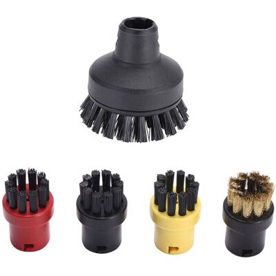 OEM Per Confezione Da 5 Spazzole Rotonde Per Pulitore A Vapore, Kit Di Accessori Per Ugelli Di Pulizia Per Pulitore A Vapore, Kit Di Ricambio Per Karcher Sc1 Sc2 Sc3 Sc4 Sc5 Sc7 Ctk10 OEM Per Confezione Da 5 Spazzole Rotonde Per Pulitore A Vapore, Kit Di Accessori Per Ugelli Di Pulizia Per Pulitore A Vapore, Kit Di Ricambio Per Karcher Sc1 Sc2 Sc3 Sc4 Sc5 Sc7 Ctk10
