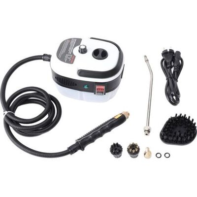 OEM Pulitore A Vapore Portatile Da 2500 W, Macchina Per La Pulizia Ad Alta Pressione E Temperatura Con Testine A Spazzola Per Mobili Da Cucina, Bagno, Auto, Bianco, Spina Ue Da 220 V OEM Pulitore A Vapore Portatile Da 2500 W, Macchina Per La Pulizia Ad Alta Pressione E Temperatura Con Testine A Spazzola Per Mobili Da Cucina, Bagno, Auto, Bianco, Spina Ue Da 220 V