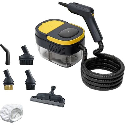 OEM Pulitore A Vapore Portatile, Potenza 2500w, Capacità 1600ml, Giallo, 220v OEM Pulitore A Vapore Portatile, Potenza 2500w, Capacità 1600ml, Giallo, 220v