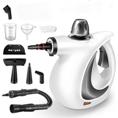 OEM Pulitore A Vapore Portatile Da 1250 W – Pressione Di 3,5 Bar – Uscita Vapore Di 37,5 G/min – 9 Accessori Per La Pulizia Profonda – Cavo Da 2,8 M OEM Pulitore A Vapore Portatile Da 1250 W – Pressione Di 3,5 Bar – Uscita Vapore Di 37,5 G/min – 9 Accessori Per La Pulizia Profonda – Cavo Da 2,8 M
