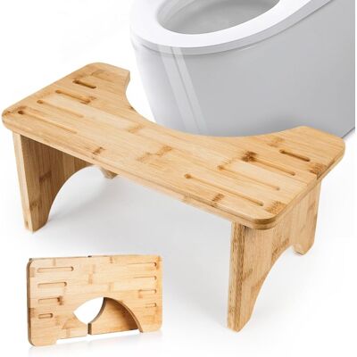 OEM Sgabello Da Wc In Bambù Alto 18,49 Cm, Pieghevole, Con Gradini Fisiologici In Legno, Sgabello Da Wc Naturale Per Adulti, Per La Salute Del Colon, La Stitichezza E Le Emorroidi. OEM Sgabello Da Wc In Bambù Alto 18,49 Cm, Pieghevole, Con Gradini Fisiologici In Legno, Sgabello Da Wc Naturale Per Adulti, Per La Salute Del Colon, La Stitichezza E Le Emorroidi.