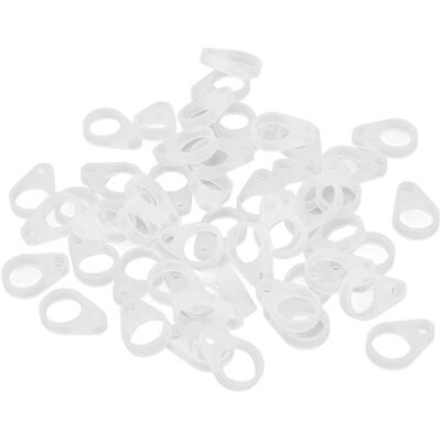 OEM 50 Pezzi Di Anelli In Morbido Silicone Per Apparecchi Acustici, Adattatori A Clip E Cinturini Da Polso, Taglia Piccola OEM 50 Pezzi Di Anelli In Morbido Silicone Per Apparecchi Acustici, Adattatori A Clip E Cinturini Da Polso, Taglia Piccola