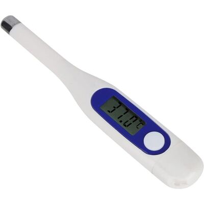 OEM Termometro Veterinario Elettronico Lcd Per Bovini, Ovini, Equini E Suini: Preciso, Veloce E Igienico, Con Custodia Pieghevole. OEM Termometro Veterinario Elettronico Lcd Per Bovini, Ovini, Equini E Suini: Preciso, Veloce E Igienico, Con Custodia Pieghevole.