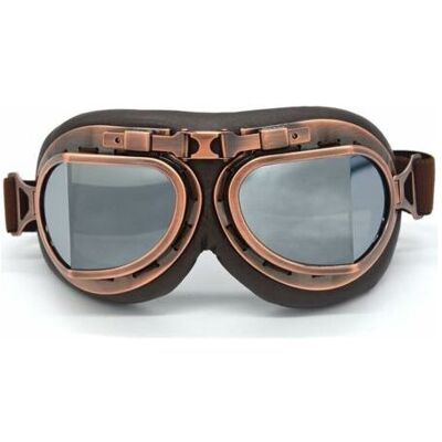 OEM Occhiali Da Motocross, Stile Steampunk Vintage Aviatore, Occhiali Da Pilota, Da Motociclista, Da Cruiser, Da Scooter, Casco Da Motociclista, Da Corsa, Da Turismo, Mezzo Casco (rame, Argento) OEM Occhiali Da Motocross, Stile Steampunk Vintage Aviatore, Occhiali Da Pilota, Da Motociclista, Da Cruiser, Da Scooter, Casco Da Motociclista, Da Corsa, Da Turismo, Mezzo Casco (rame, Argento)
