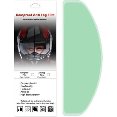 OEM Pellicola Antiappannante Per Casco Da Moto, Inserto Antiappannante Universale, Visiera Per Casco Da Moto, Pellicola Protettiva Universale, Adesivo, 8,8 X 24,5 Cm (trasparente) OEM Pellicola Antiappannante Per Casco Da Moto, Inserto Antiappannante Universale, Visiera Per Casco Da Moto, Pellicola Protettiva Universale, Adesivo, 8,8 X 24,5 Cm (trasparente)