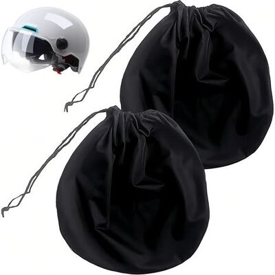 OEM Set Di Due Custodie/borse Per Caschi Da Moto, Adatte A Diversi Modelli Di Casco, Ideali Per Sport All'aria Aperta, Per Riporre Oggetti Vari E Per Conservare Peluche, Colore Nero. OEM Set Di Due Custodie/borse Per Caschi Da Moto, Adatte A Diversi Modelli Di Casco, Ideali Per Sport All'aria Aperta, Per Riporre Oggetti Vari E Per Conservare Peluche, Colore Nero.