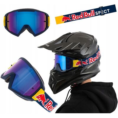 OEM Occhiali Da Moto Red Bull Cross Enduro Quad Con Protezione Uv Spec Ww OEM Occhiali Da Moto Red Bull Cross Enduro Quad Con Protezione Uv Spec Ww