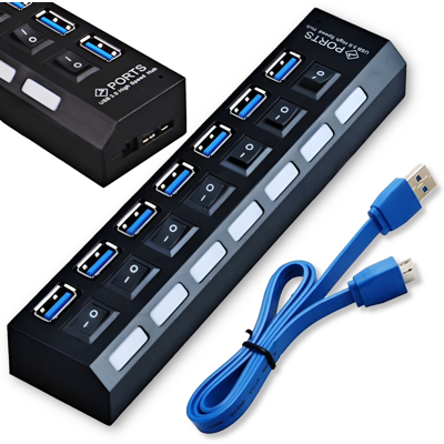 OEM Splitter Hub A 7 Porte Usb 3.0 1x7 5gps OEM Splitter Hub A 7 Porte Usb 3.0 1x7 5gps