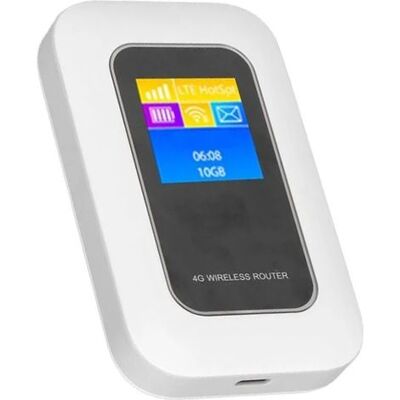 OEM Router Wi-fi Portatile 5g/4g Lte – Antenne Omnidirezionali Ad Alte Prestazioni – 10 Utenti Simultanei – Batteria Da 3000 Mah OEM Router Wi-fi Portatile 5g/4g Lte – Antenne Omnidirezionali Ad Alte Prestazioni – 10 Utenti Simultanei – Batteria Da 3000 Mah
