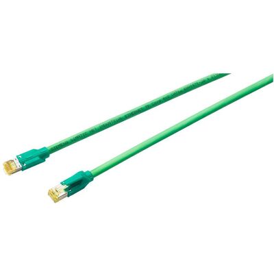 Cavo Ethernet Industriale Siemens Modello 6XV1870-3QH60 - 6m, Verde, CAT 6A Cavo Ethernet Industriale Siemens Modello 6XV1870-3QH60 - 6m, Verde, CAT 6A