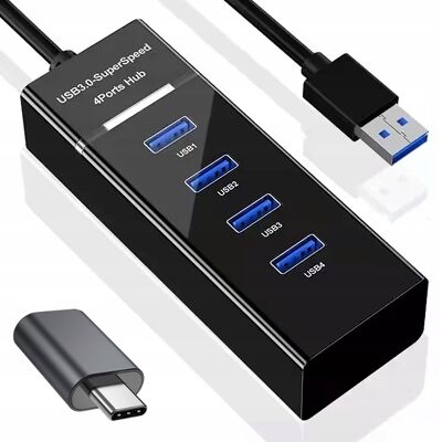 OEM Hub Con 4 Porte Usb 3.0 E Splitter. OEM Hub Con 4 Porte Usb 3.0 E Splitter.