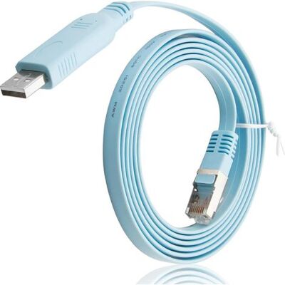 OEM Cavo Console Cisco Da Usb A Rj45 Da 1,8 M Con Chip Integrato, Cavo Console Compatibile Con Cisco, Compatibile Con Router E Switch, Supporta Windows 7/8/10, Macos, Linux OEM Cavo Console Cisco Da Usb A Rj45 Da 1,8 M Con Chip Integrato, Cavo Console Compatibile Con Cisco, Compatibile Con Router E Switch, Supporta Windows 7/8/10, Macos, Linux