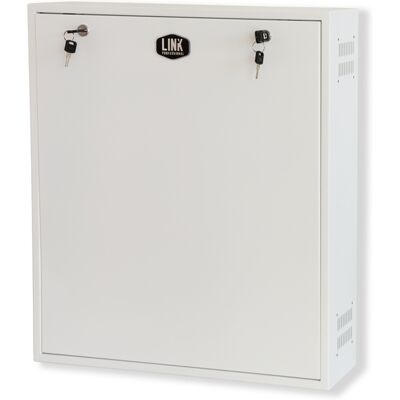 LINK Armadi Rack Box A Muro Per Dvr, 2 Chiavi, 2 Switch Per Allarmi Bianco, Cm 53x13x65 LINK Armadi Rack Box A Muro Per Dvr, 2 Chiavi, 2 Switch Per Allarmi Bianco, Cm 53x13x65