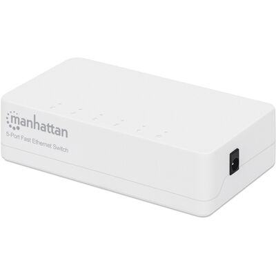 Manhattan - Intellinet Switch Hub Office 10/100mbps Fast Ethernet 5 Porte Manhattan - Intellinet Switch Hub Office 10/100mbps Fast Ethernet 5 Porte