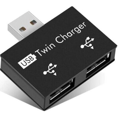 OEM 2 Porte Usb 2.0, Hub Usb Portatile A 2 Porte, Adattatore Da Maschio A Doppio Femmina Usb Per Computer Portatili E Desktop (nero) OEM 2 Porte Usb 2.0, Hub Usb Portatile A 2 Porte, Adattatore Da Maschio A Doppio Femmina Usb Per Computer Portatili E Desktop (nero)