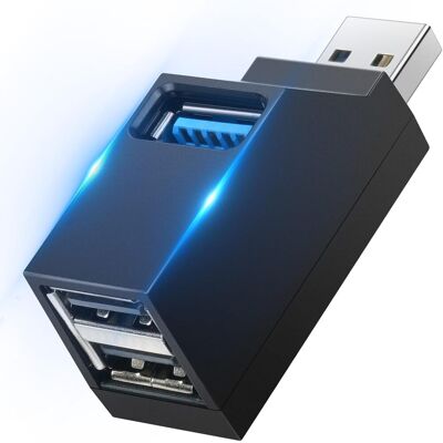 OEM Hub Usb 3.0 A 3 Porte, Mini Hub Usb Con Connessioni Usb Multiple (1 Usb 3.0 + 2 Usb 2.0), Adattatore Di Estensione E Splitter Usb, Hub Dati Per Laptop Macbook, Pc Desktop E Unità Flash Usb. OEM Hub Usb 3.0 A 3 Porte, Mini Hub Usb Con Connessioni Usb Multiple (1 Usb 3.0 + 2 Usb 2.0), Adattatore Di Estensione E Splitter Usb, Hub Dati Per Laptop Macbook, Pc Desktop E Unità Flash Usb.
