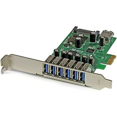 Startech .com Scheda Espansione Pci Express Usb 3.0 A 7 Porte Con Profilo Basso E Standard - Alimentazione Sata Startech .com Scheda Espansione Pci Express Usb 3.0 A 7 Porte Con Profilo Basso E Standard - Alimentazione Sata