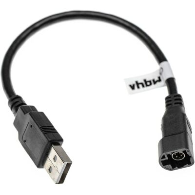 VHBW Cavo Adattatore Compatibile Con Vw Cross Touran Gp (2007+), Eos (2006+) Auto, Macchina - 4 Pin Da Presa Autoradio A Connettore Usb A VHBW Cavo Adattatore Compatibile Con Vw Cross Touran Gp (2007+), Eos (2006+) Auto, Macchina - 4 Pin Da Presa Autoradio A Connettore Usb A