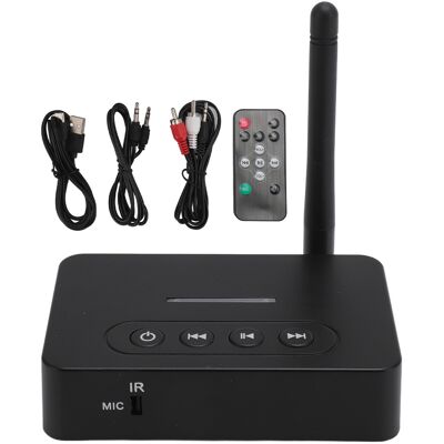 OEM Trasmettitore-ricevitore Audio Bluetooth 5.1 2 In 1 Con Telecomando, Adattatore Audio Hifi Con Ingressi Aux, Rca E Nfc Per Sistemi Hi-fi Domestici E Autoradio. OEM Trasmettitore-ricevitore Audio Bluetooth 5.1 2 In 1 Con Telecomando, Adattatore Audio Hifi Con Ingressi Aux, Rca E Nfc Per Sistemi Hi-fi Domestici E Autoradio.