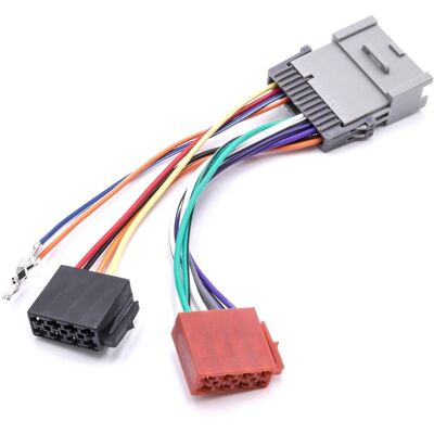 VHBW Adattatore Iso Per Autoradio Compatibile Con Chevrolet Monte Carlo Dal 2000 Modello Di Auto - VHBW Adattatore Iso Per Autoradio Compatibile Con Chevrolet Monte Carlo Dal 2000 Modello Di Auto -