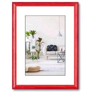 EACOMMERCE - Cornice Foto Portafoto Da Tavolo Da Muro Colors Legno Di Pino Colore Rosso 20x30 Cm 20x30 Cm Colore Rosso EACOMMERCE - Cornice Foto Portafoto Da Tavolo Da Muro Colors Legno Di Pino Colore Rosso 20x30 Cm 20x30 Cm Colore Rosso