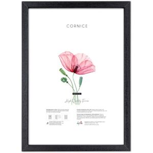 LUPIA - Cornice Portafoto Da Parete In Legno Optical, Design Moderno E Elegante, Facile Da Appendere, Produzione Italiana, Per Foto, Stampe Artistiche, Poster, Quadri Moderni 30x40 Cm - Nero LUPIA - Cornice Portafoto Da Parete In Legno Optical, Design Moderno E Elegante, Facile Da Appendere, Produzione Italiana, Per Foto, Stampe Artistiche, Poster, Quadri Moderni 30x40 Cm - Nero