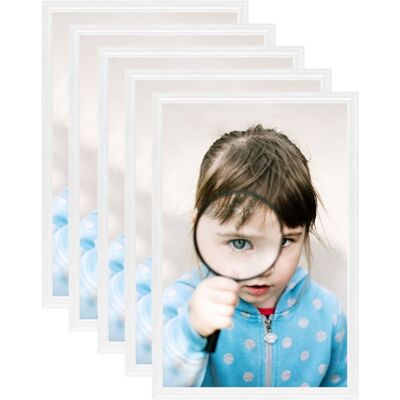 vidaXL Collage di cornici fotografiche 5 pz - set 21x29.7cm MDF vidaXL Collage di cornici fotografiche 5 pz - set 21x29.7cm MDF