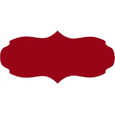 OEM Etichetta Per Barattolo 7,5x3 Cm Per Conserve, Rosso Scuro Opaco OEM Etichetta Per Barattolo 7,5x3 Cm Per Conserve, Rosso Scuro Opaco