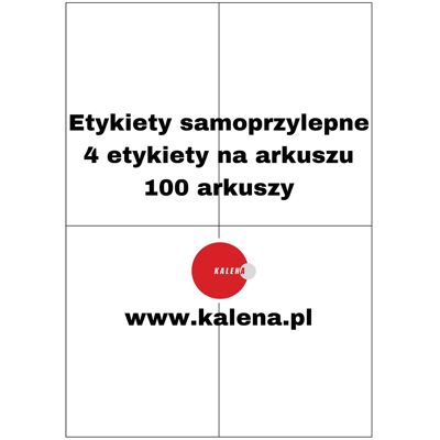 OEM Etichetta Senza Stampa A4 105/148 1/4 - Confezione Da 100 Pz. OEM Etichetta Senza Stampa A4 105/148 1/4 - Confezione Da 100 Pz.