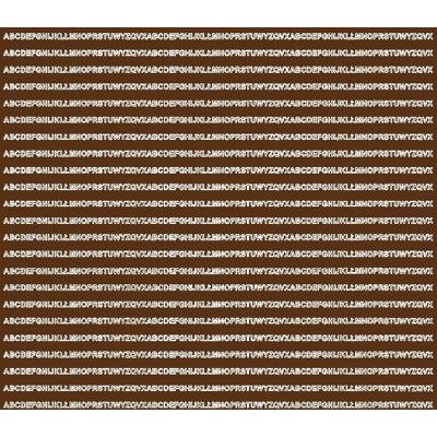 OEM Lettere Adesive Autoadesive Da 3 Mm, Marroni Lucide OEM Lettere Adesive Autoadesive Da 3 Mm, Marroni Lucide